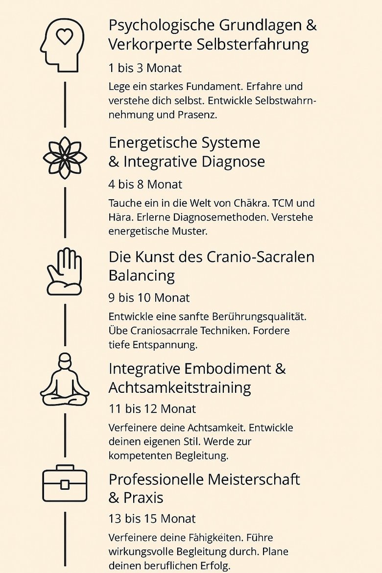 Psychologische Energetik Ausbildung online Ausbildung - Humanenergetik TCM
